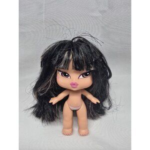 2004 Bratz Babyz Doll Jade Glow In The Dark Hair Flair 4.5" Used Condition